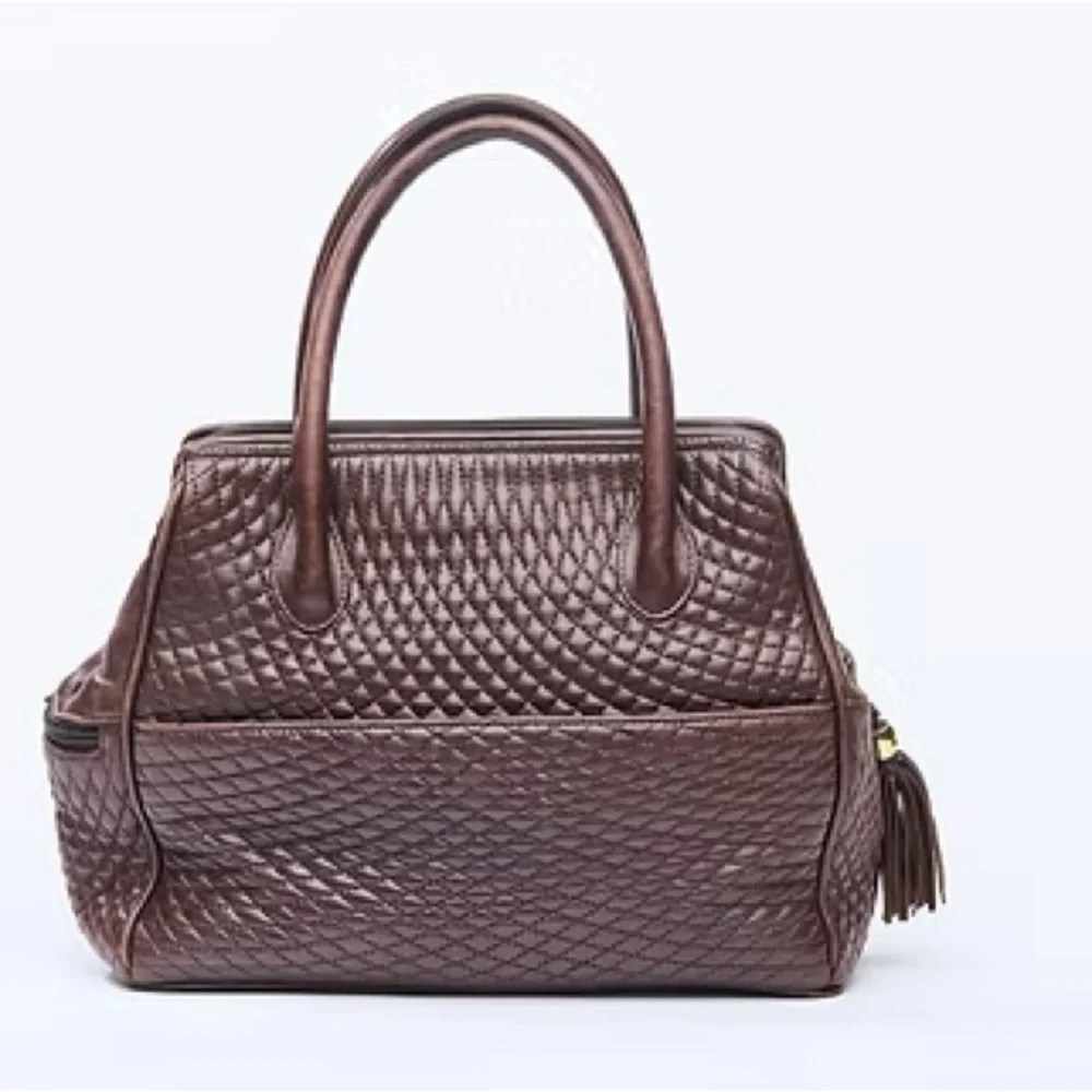 Bally Quilted Lambskin Leather‎ Handbag